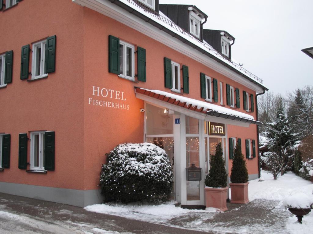 Hotel Fischerhaus v zimě