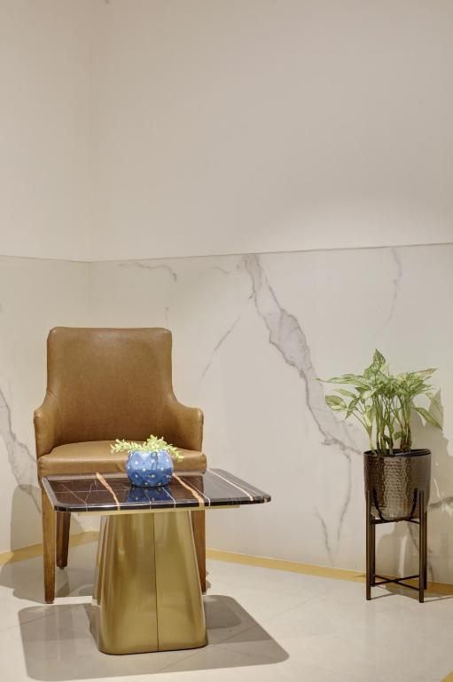 Posezení v ubytování Hotel DELHI 37 by STAR GROUP