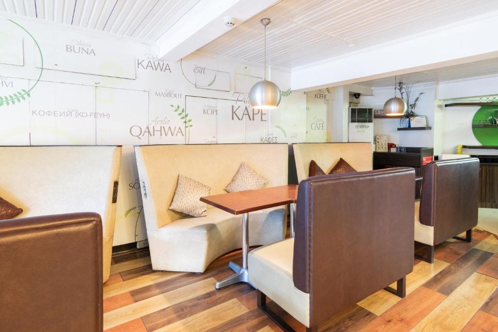 Posezení v ubytování Orange Nest Hotel