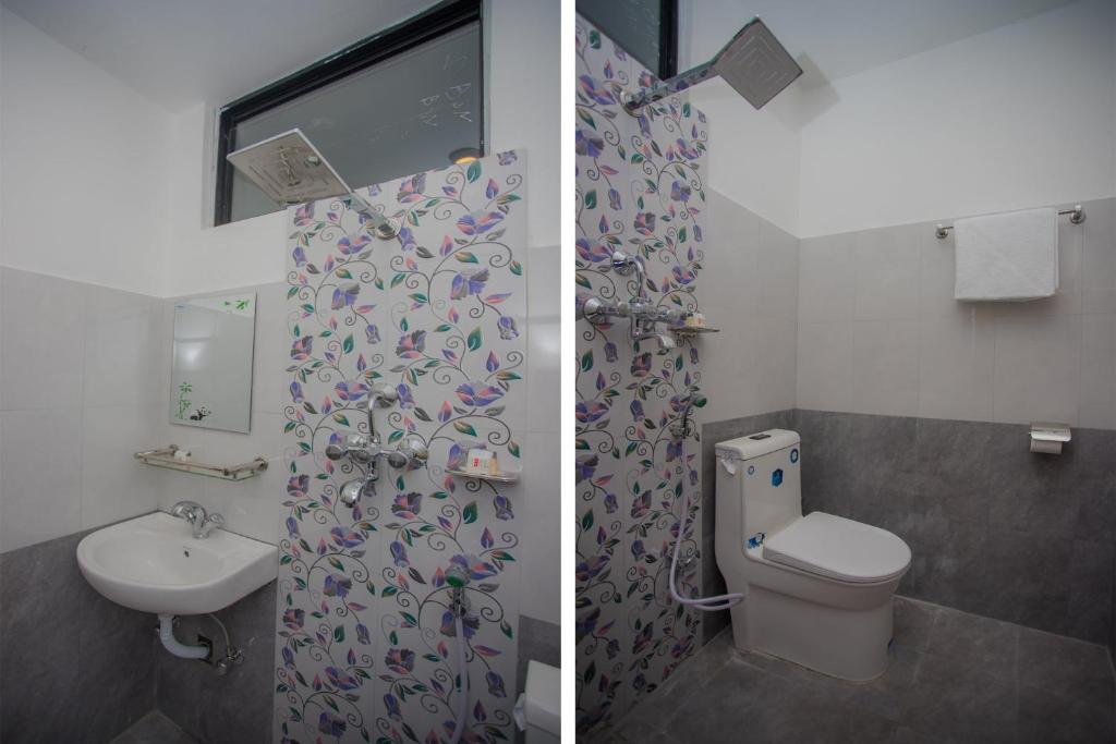 Koupelna v ubytování OYO 273 Hotel Rara Palace