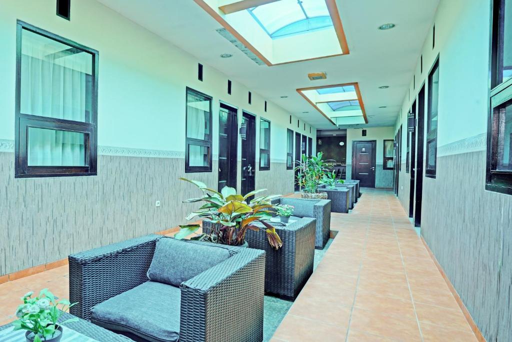 Posezení v ubytování Hotel O Padang City Center Near Pantai Padang Formerly D'Dhave Hotel