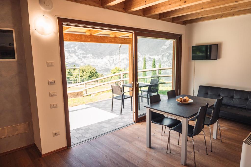 TV a/nebo společenská místnost v ubytování Resort Drena