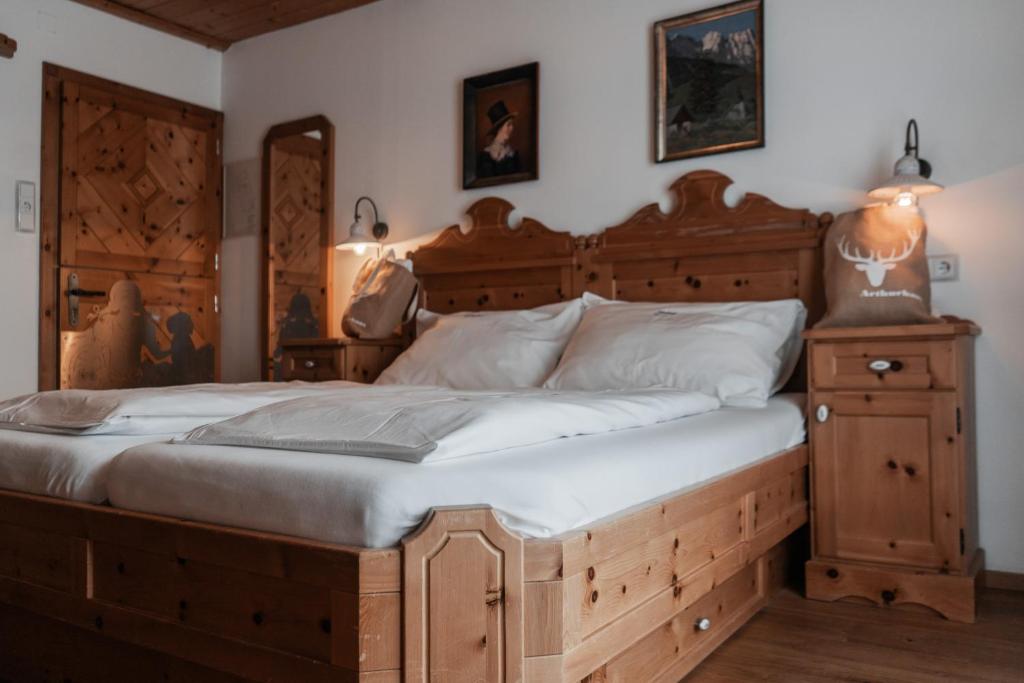 Postel nebo postele na pokoji v ubytování Berghotel Arthurhaus