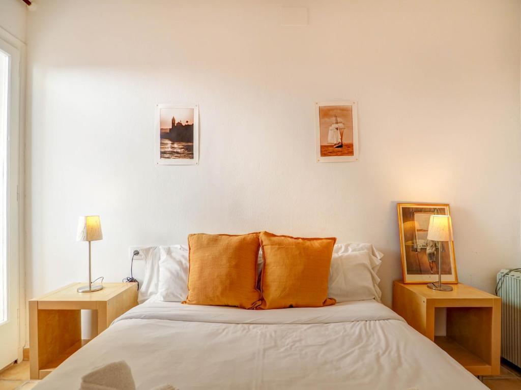 Postel nebo postele na pokoji v ubytování Gladiator Apartment by Hello Homes Sitges