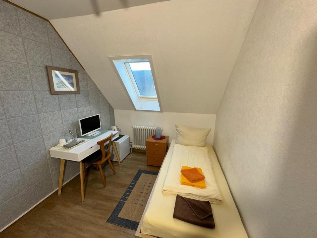 TV a/nebo společenská místnost v ubytování Haus Ostseestrand36