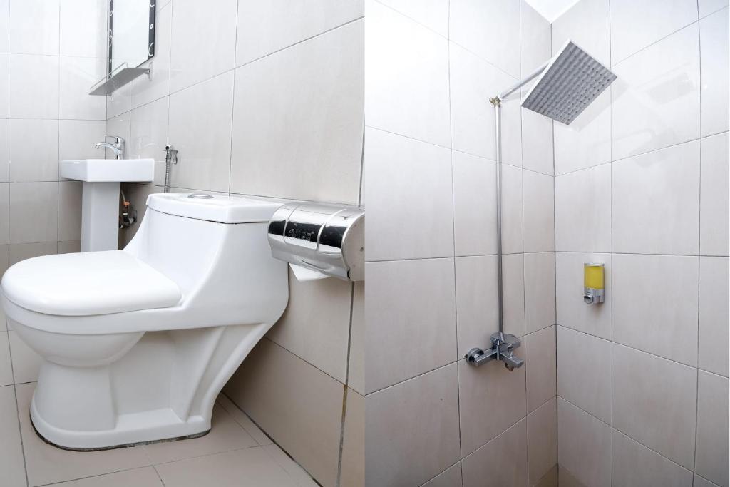 Koupelna v ubytování OYO 89301 Ys Inn