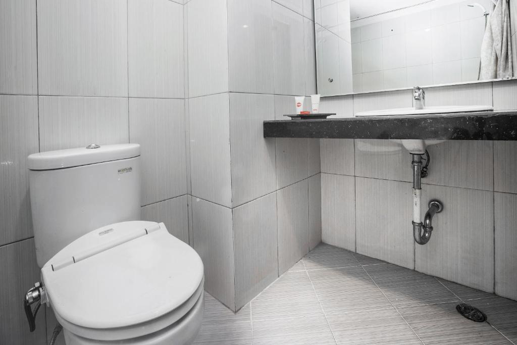 Koupelna v ubytování Super OYO 1088 Hotel Mega Sentosa