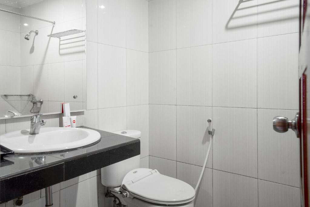 Koupelna v ubytování Super OYO 1088 Hotel Mega Sentosa