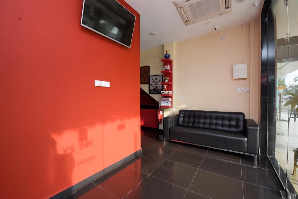 Posezení v ubytování OYO 89301 Ys Inn