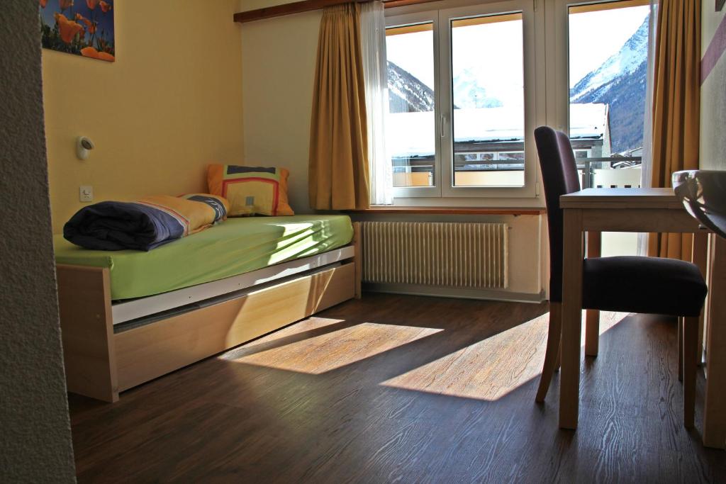 Postel nebo postele na pokoji v ubytování Pension Heino