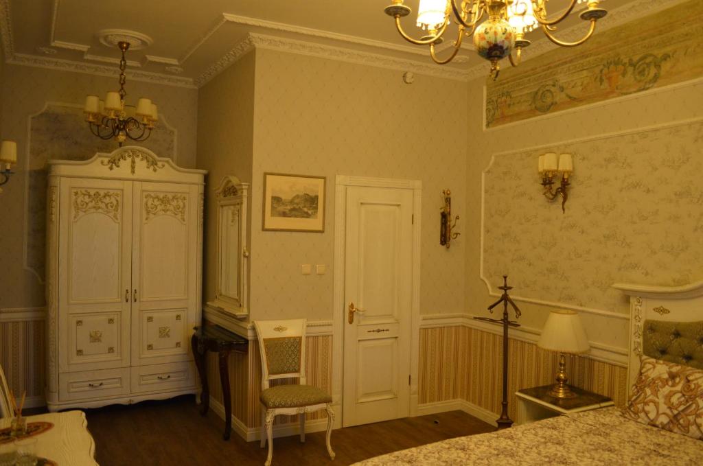 Postel nebo postele na pokoji v ubytování Gabi B&B