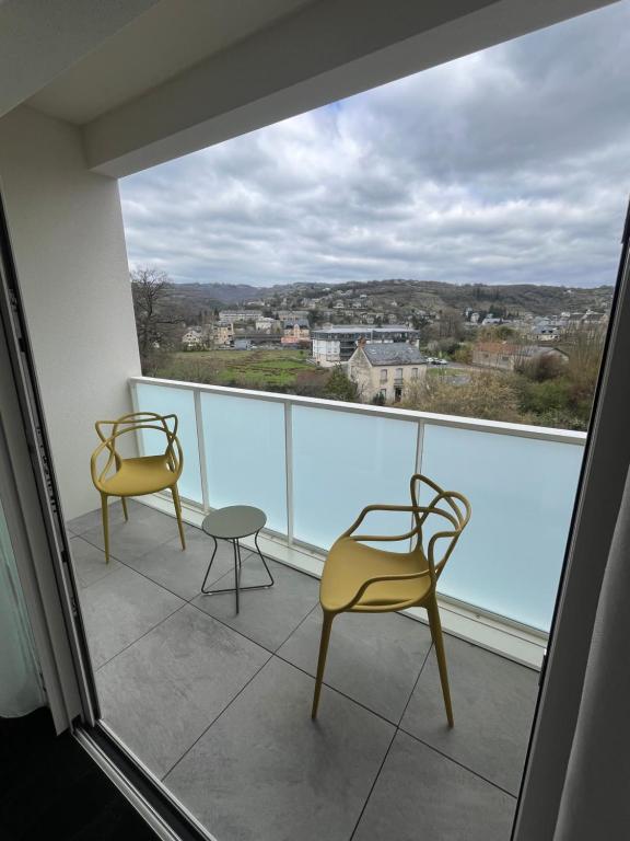 Balcone o terrazza di Hôtel égide