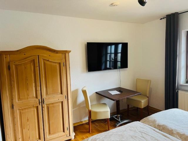 Postel nebo postele na pokoji v ubytování Landhaus Magnus