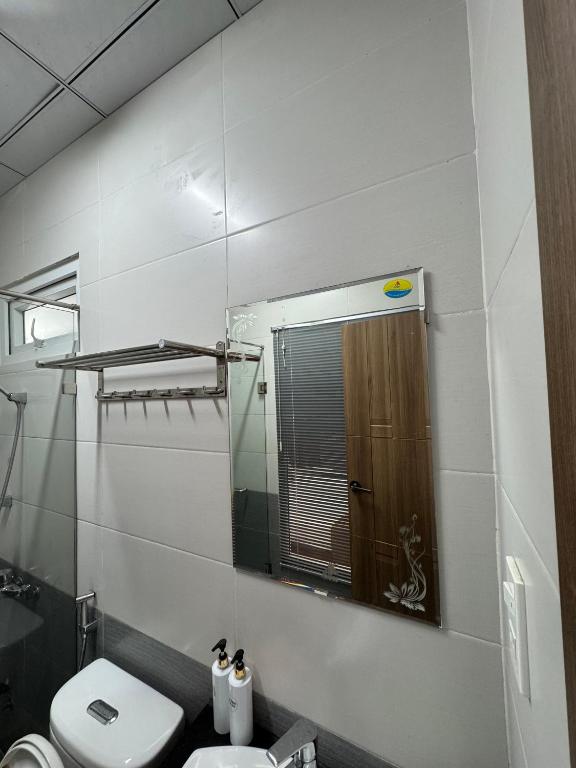 Phòng tắm tại Quang Minh Dalat Hotel