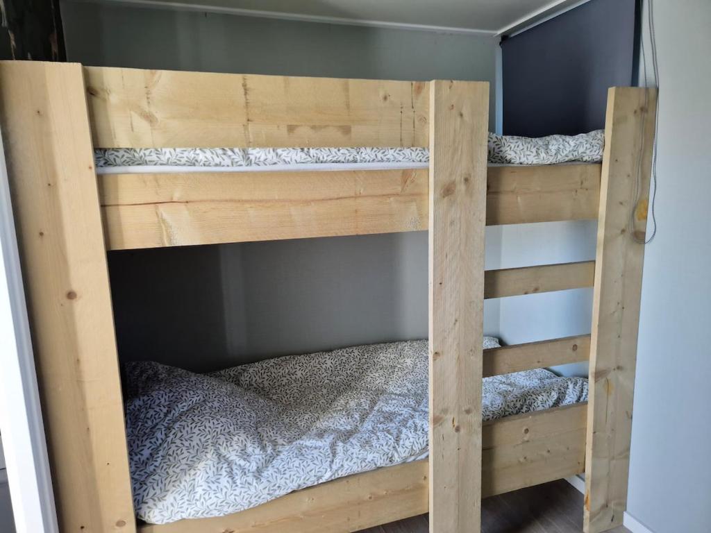 Palanda nebo palandy na pokoji v ubytování Chalet T18