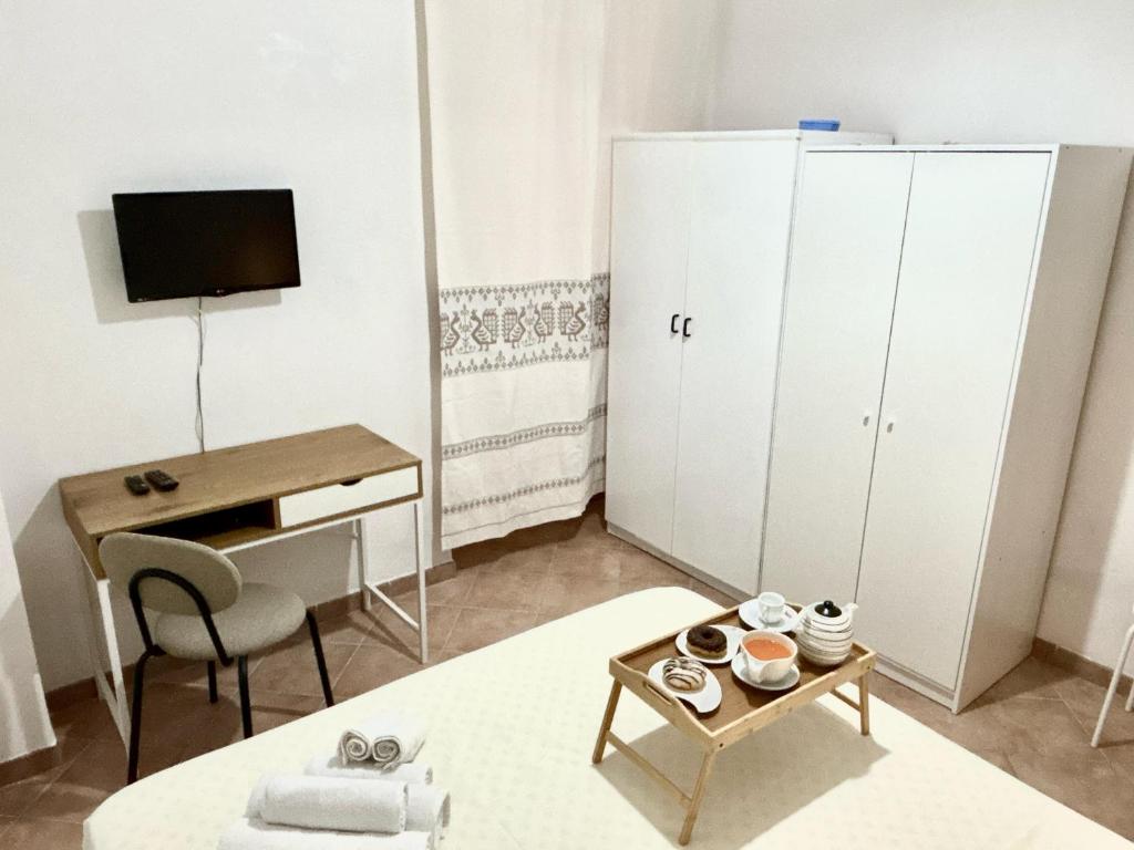 TV a/nebo společenská místnost v ubytování NewDesign - Apartment in the Heart of Sassari