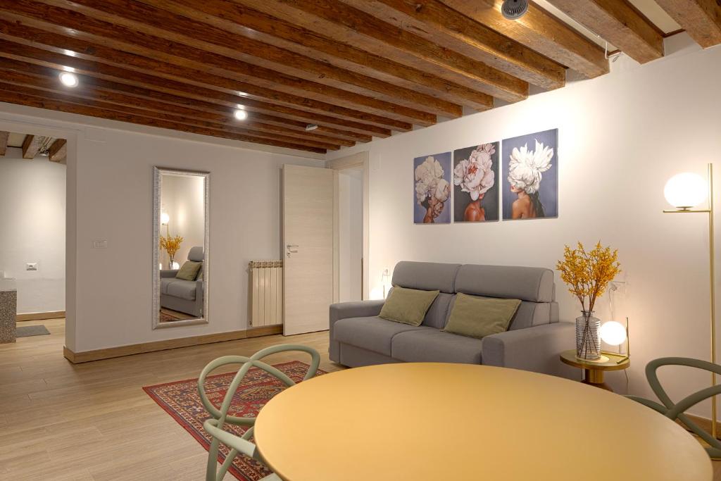 Area soggiorno di Mascherone Apartment