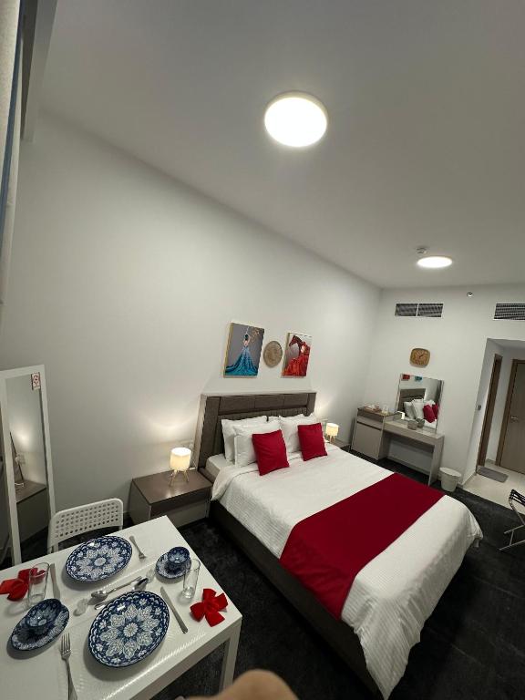 Postel nebo postele na pokoji v ubytování Bella INN - Deluxe Master Room