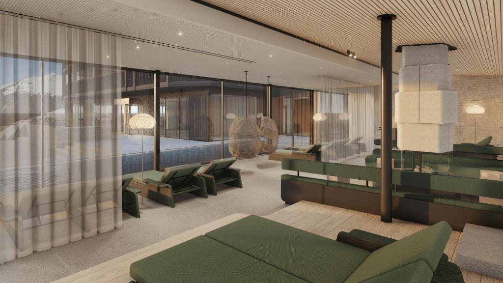 Posezení v ubytování Hotel Kristberg - New opening Dezember 2025