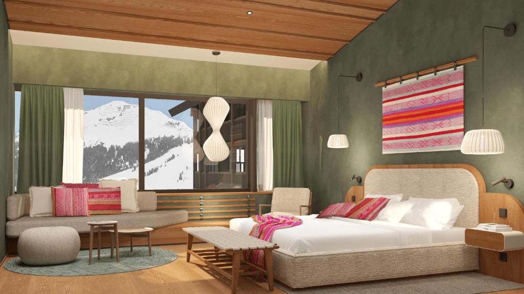 Posezení v ubytování Hotel Kristberg - New opening Dezember 2025