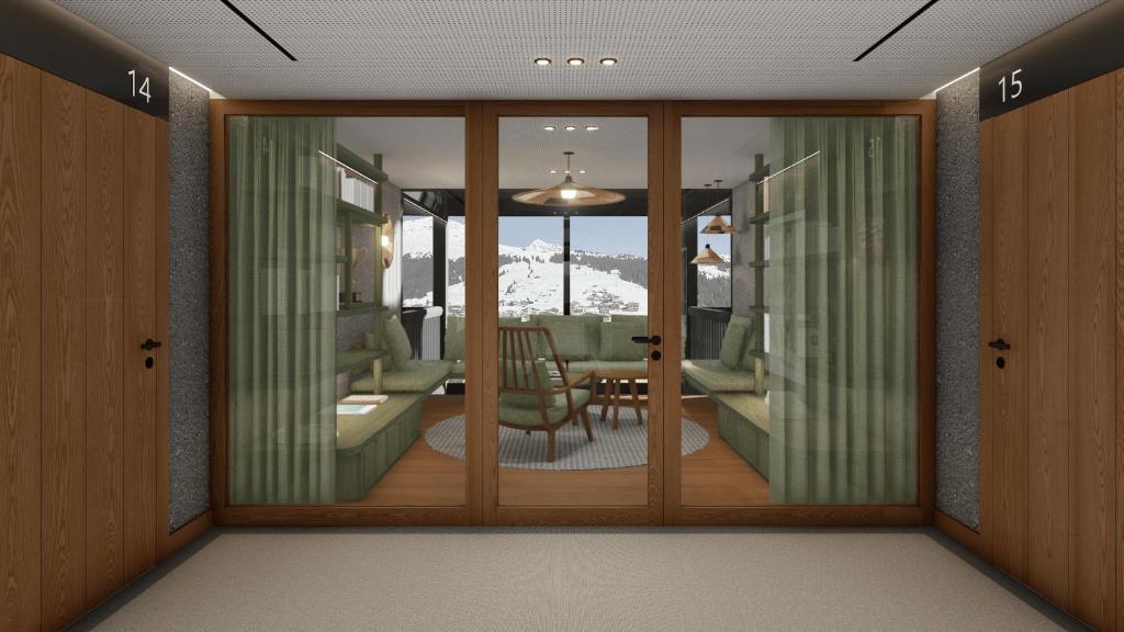 Posezení v ubytování Hotel Kristberg - New opening Dezember 2025