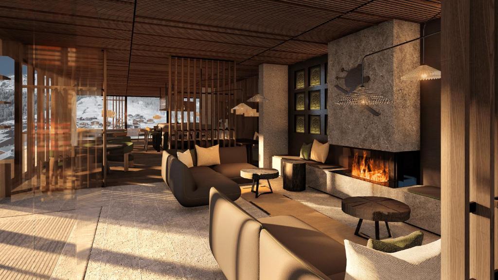 Posezení v ubytování Hotel Kristberg - New opening Dezember 2025