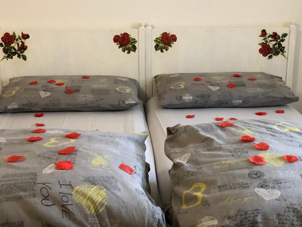 Postel nebo postele na pokoji v ubytování B&B Casa Taralin