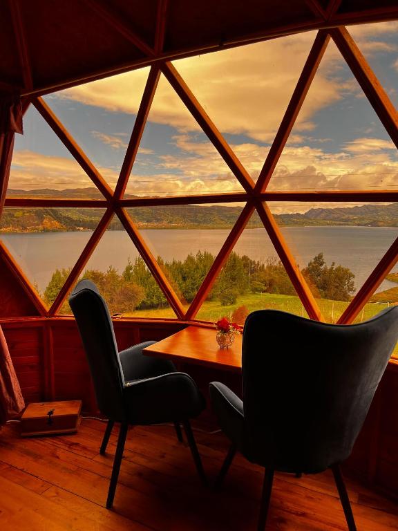 Příroda nedaleko luxury tent