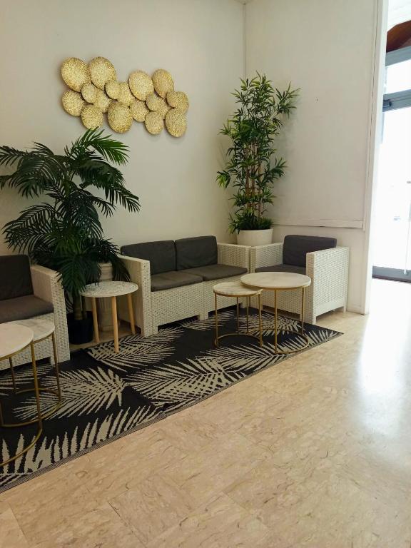 Posezení v ubytování Hotel Birillo