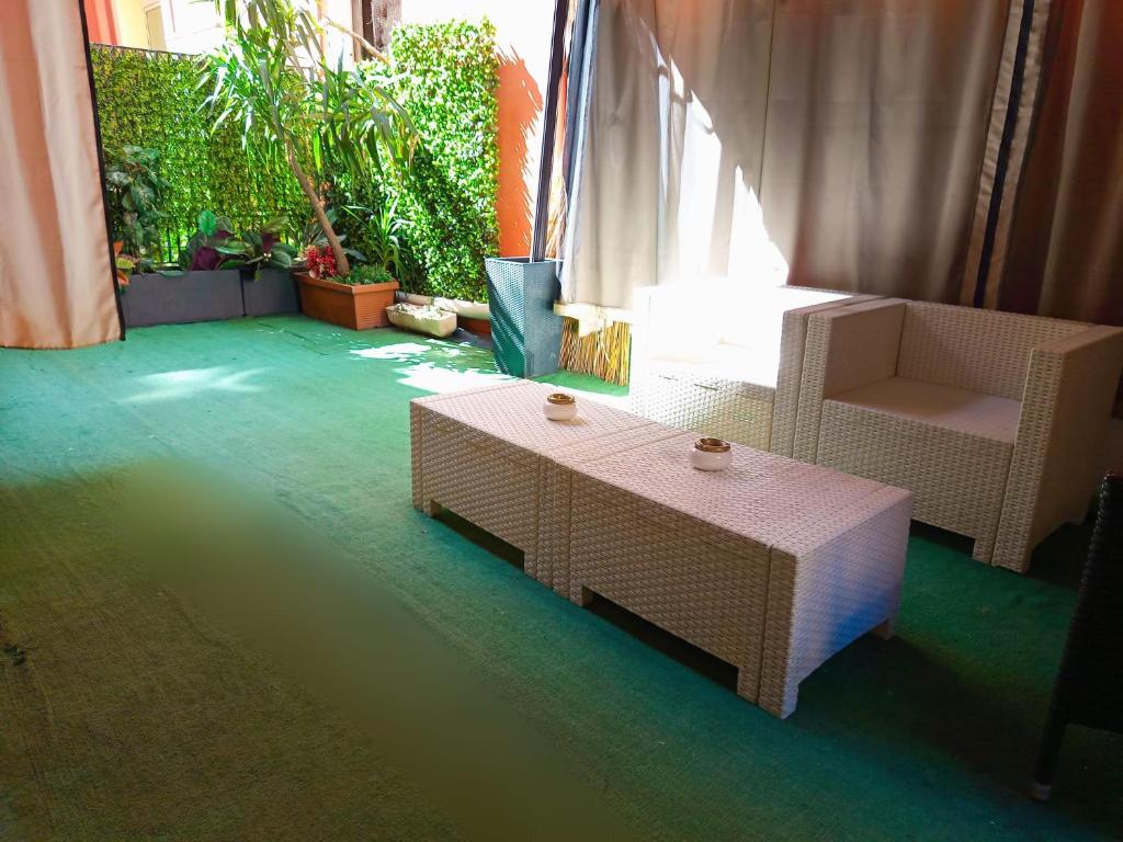 Posezení v ubytování Hotel Birillo