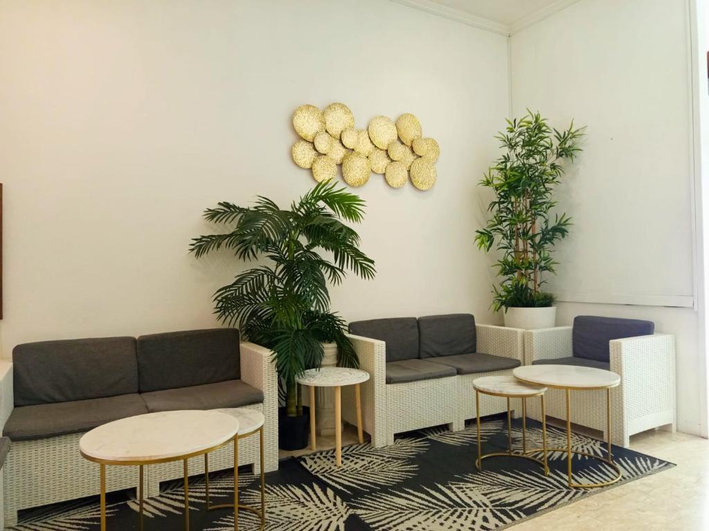 Posezení v ubytování Hotel Birillo