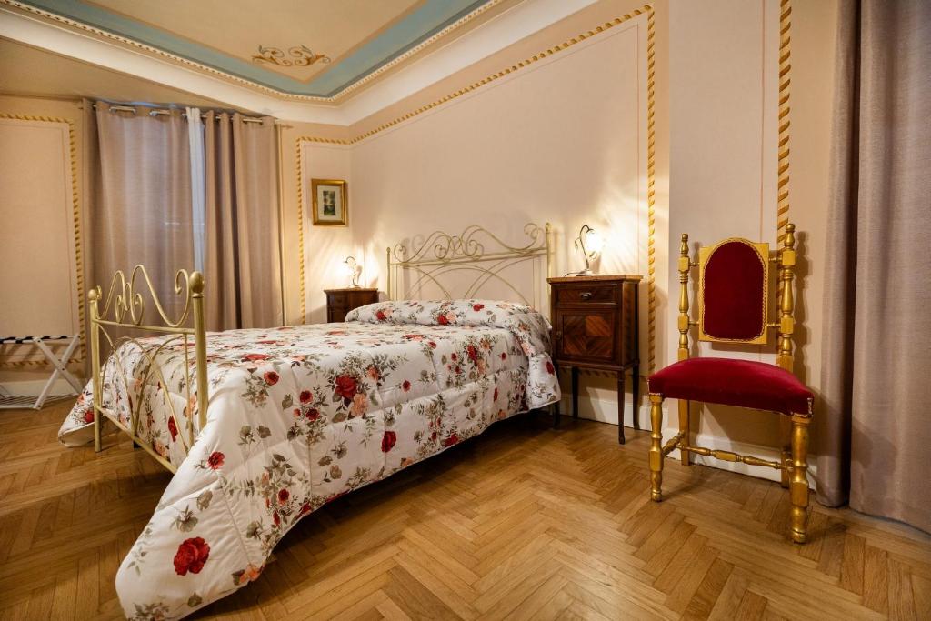 Letto o letti in una camera di Casa Vacanze Francy House