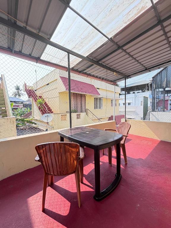 Balkón nebo terasa v ubytování Hornbill inn
