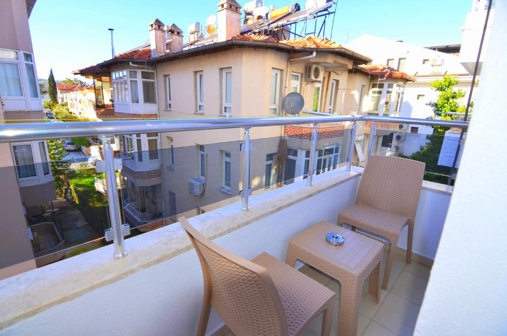 Balkón nebo terasa v ubytování Royalis Apart Hotel