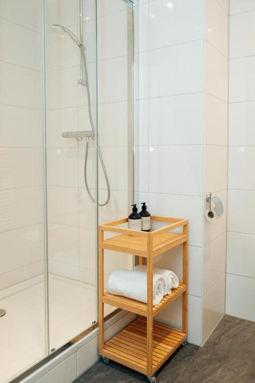 Koupelna v ubytování Boutique Hotel Lumiere