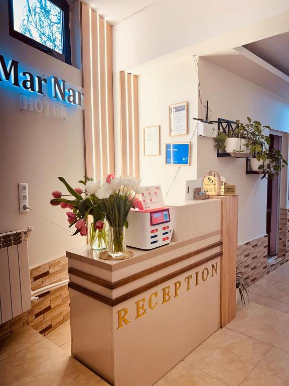 Vstupní hala nebo recepce v ubytování MarNar Hotel