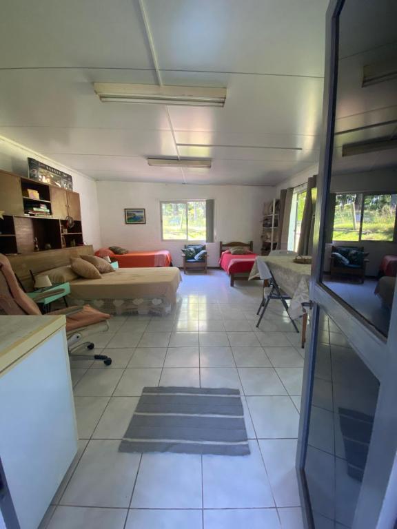 Posezení v ubytování Casita del parque