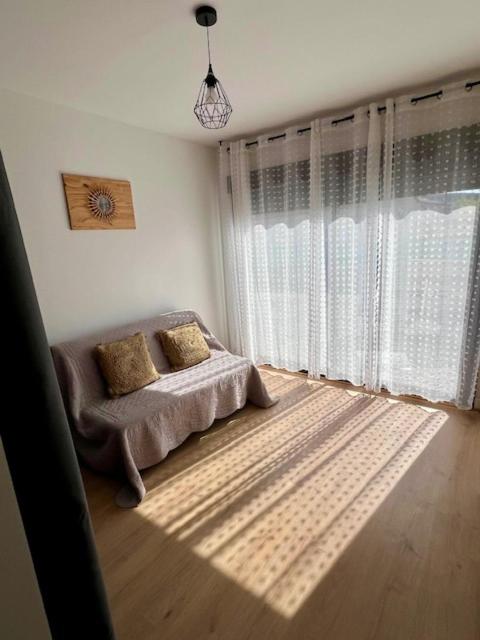Postel nebo postele na pokoji v ubytování L'escapade ardéchoise