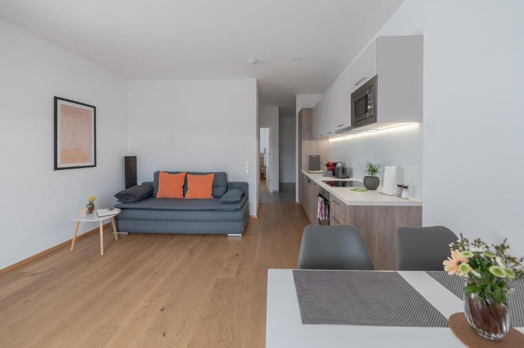 Posezení v ubytování Amaria Downtown Aparthotel Villach