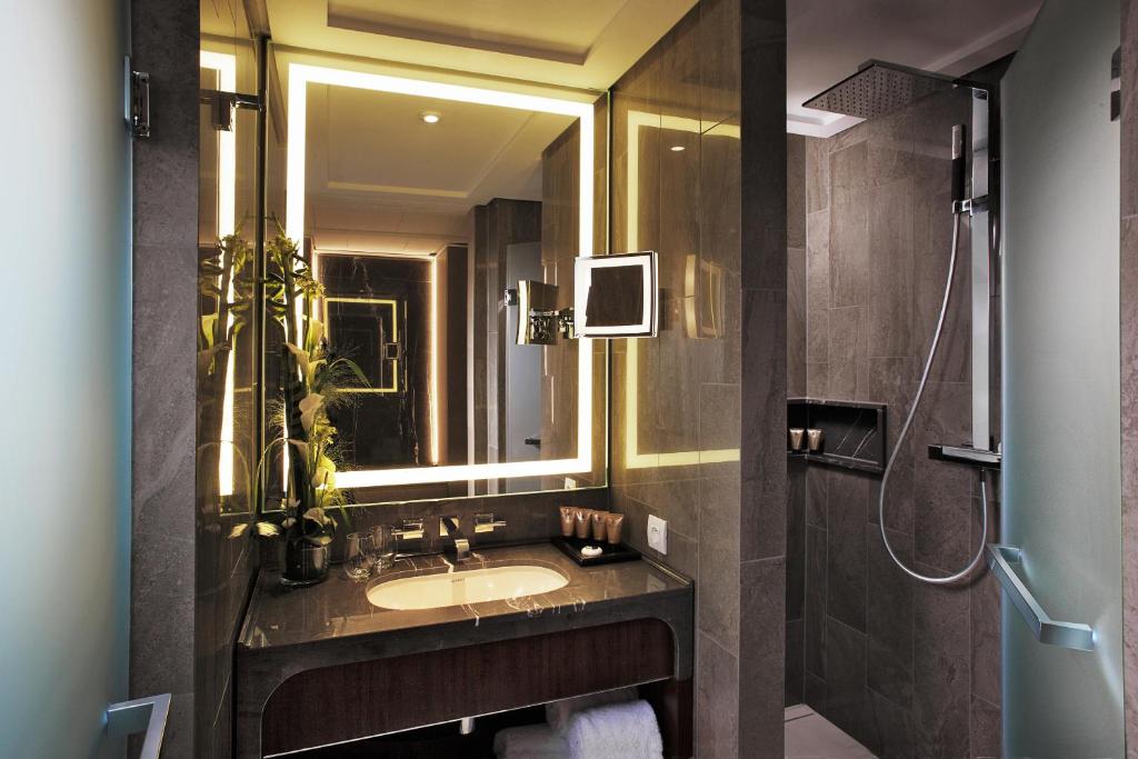 Koupelna v ubytování Tangla Hotel Brussels