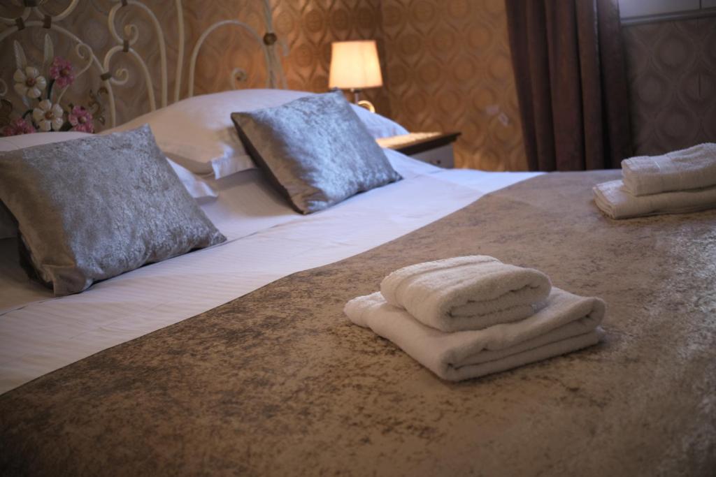 Posteľ alebo postele v izbe v ubytovaní Superior Luxury Apartment Spalato