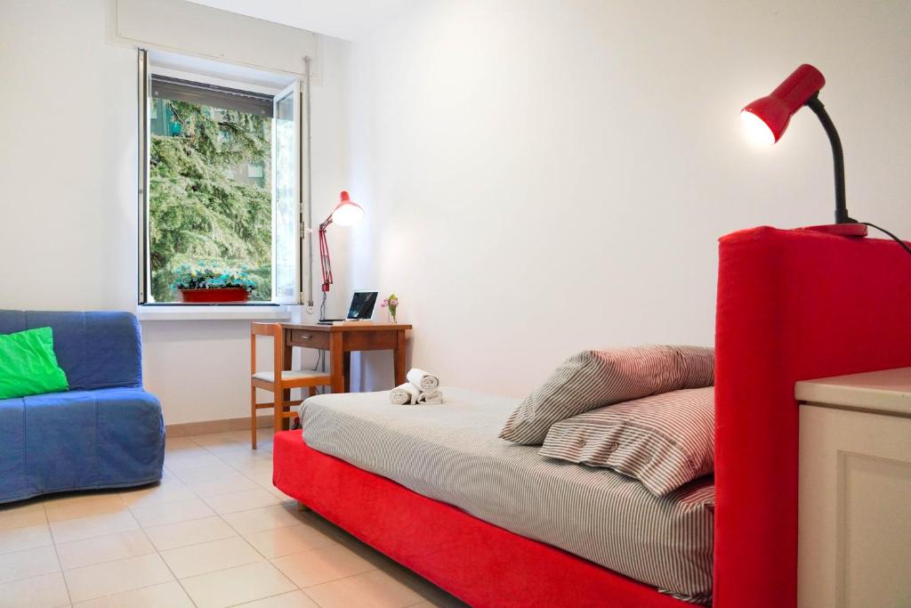 Posezení v ubytování CiaoMi - Hostel & Long Stay - Milano Niguarda & Bicocca
