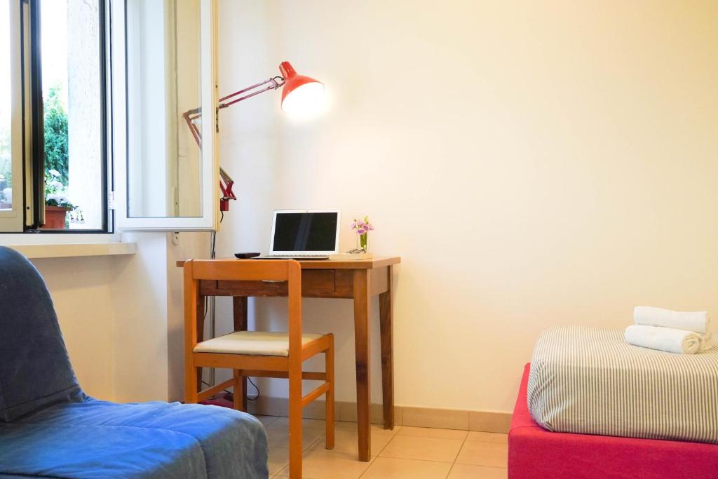 TV a/nebo společenská místnost v ubytování CiaoMi - Hostel & Long Stay - Milano Niguarda & Bicocca