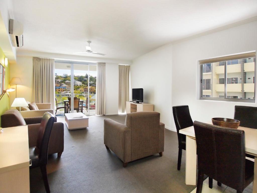 TV/Unterhaltungsangebot in der Unterkunft Oaks Townsville Gateway Suites