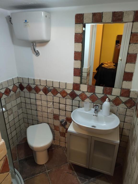 Koupelna v ubytování D&M Home