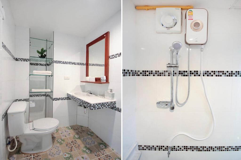 Koupelna v ubytování OYO 1085 Ma Lanta House