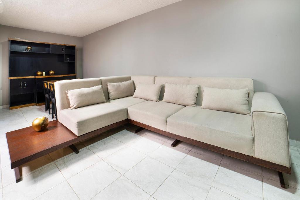 Posezení v ubytování Capital O Hotel Diez
