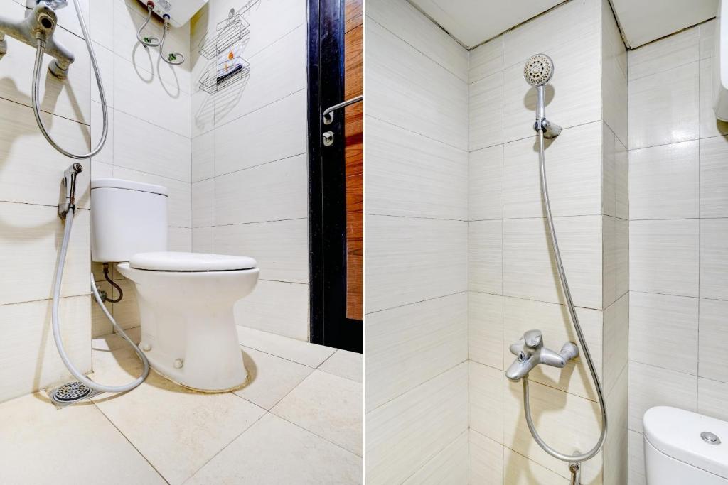 Koupelna v ubytování Collection O 90205 Queen Rent Apartment Gateway Pasteur