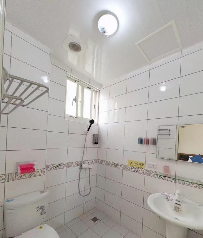 Koupelna v ubytování Gentlemen B&B