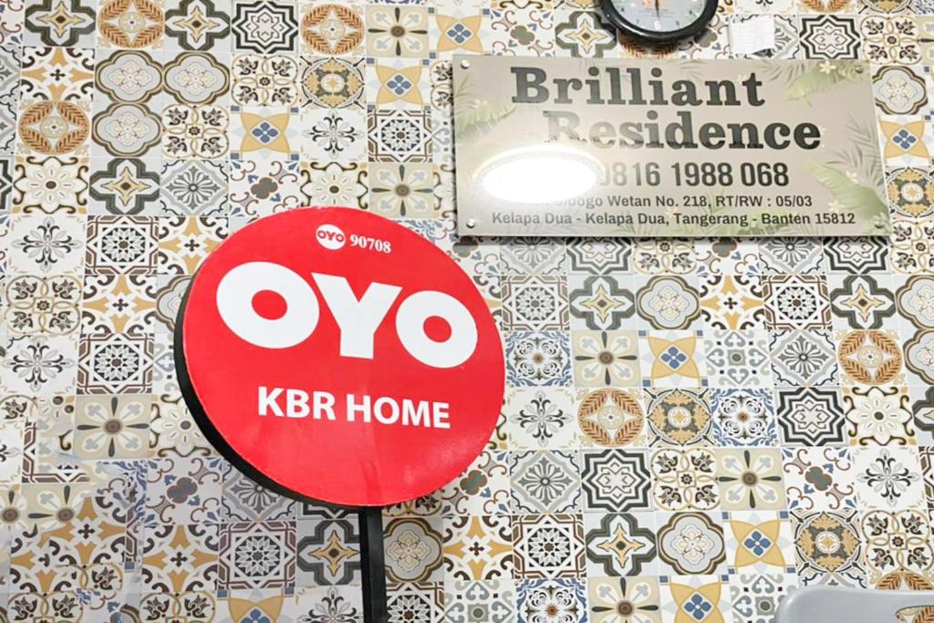 Certifikát, hodnocení, plakát nebo jiný dokument vystavený v ubytování OYO 90708 Kbr Home